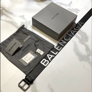 NWT Balenciaga Logo Belt